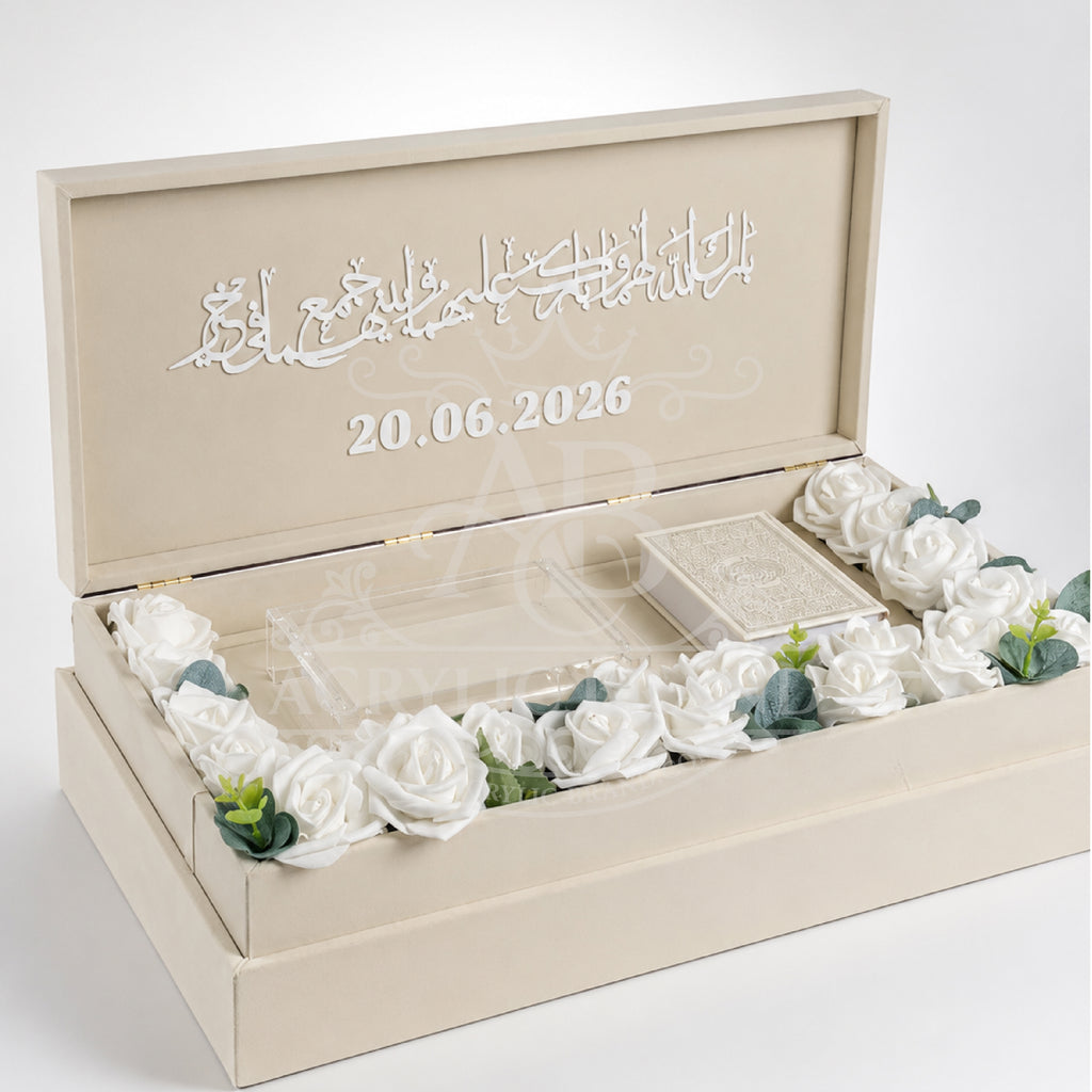 Luxury Velvet Jewelry Box