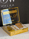 Personalized Acrylic Mahr Box | Islamic Wedding Gift, Quran & Cash Holder, Flowers